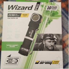 Мультифонарь ARMYTEK WIZARD PRO V3 MAGNET USB+18650 XHP50